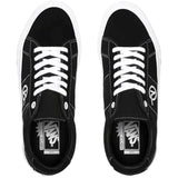 Vans Saddle Sid Pro Skate Shoes - Black/White