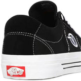 Vans Saddle Sid Pro Skate Shoes - Black/White