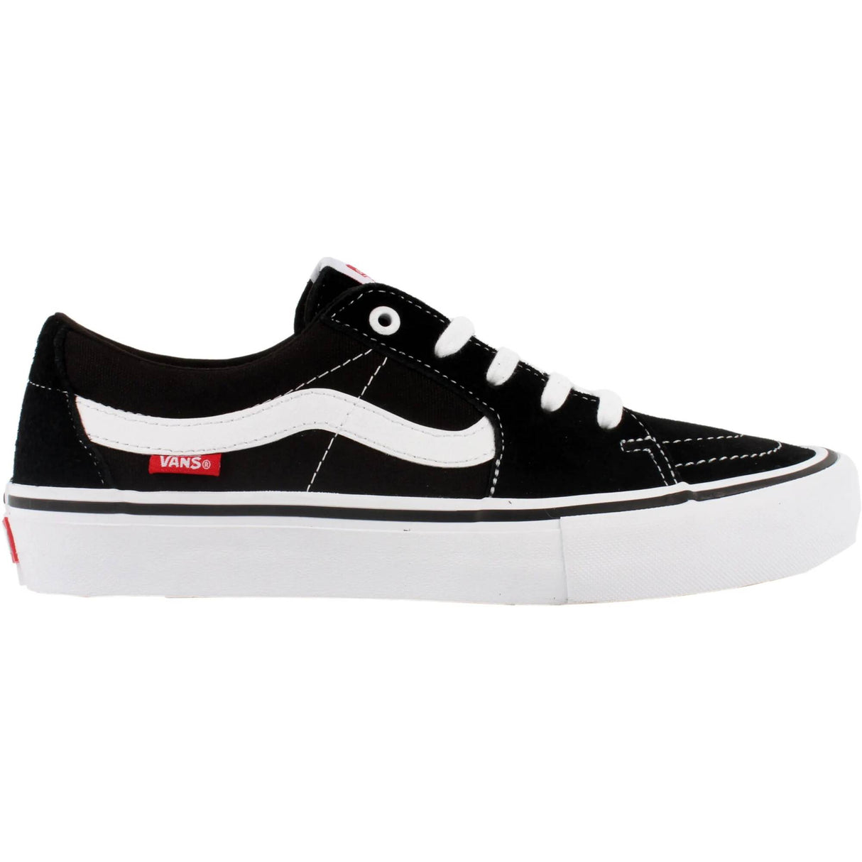 Vans Sk8-Low Pro Skate Shoes - Black/White