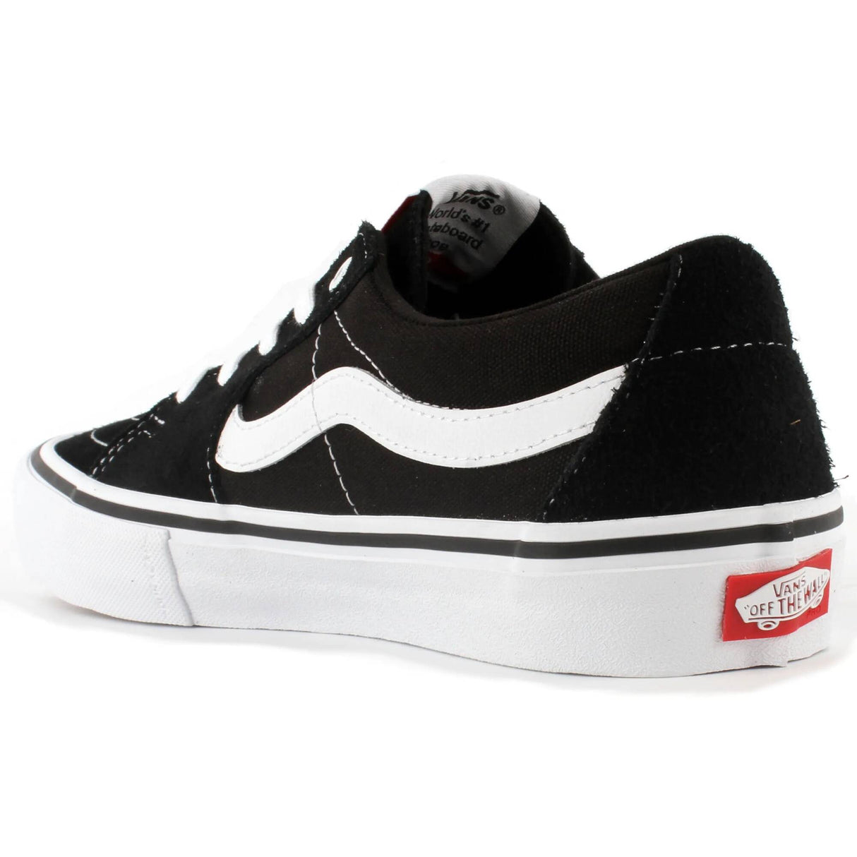 Vans Sk8-Low Pro Skate Shoes - Black/White