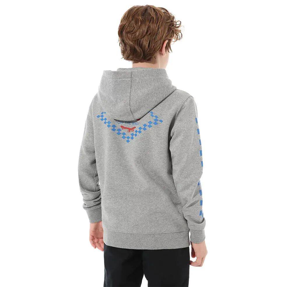 Vans Skate Disjunction Boys Hoodie - Cement Heather