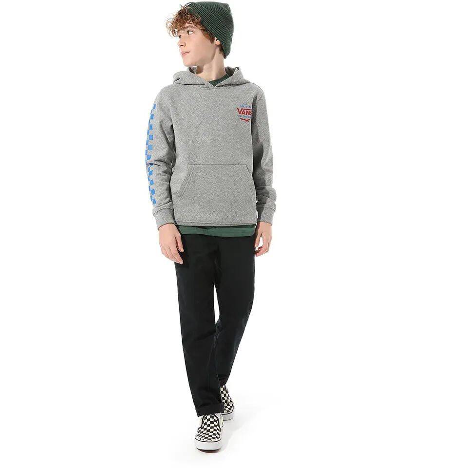 Vans Skate Disjunction Boys Hoodie - Cement Heather