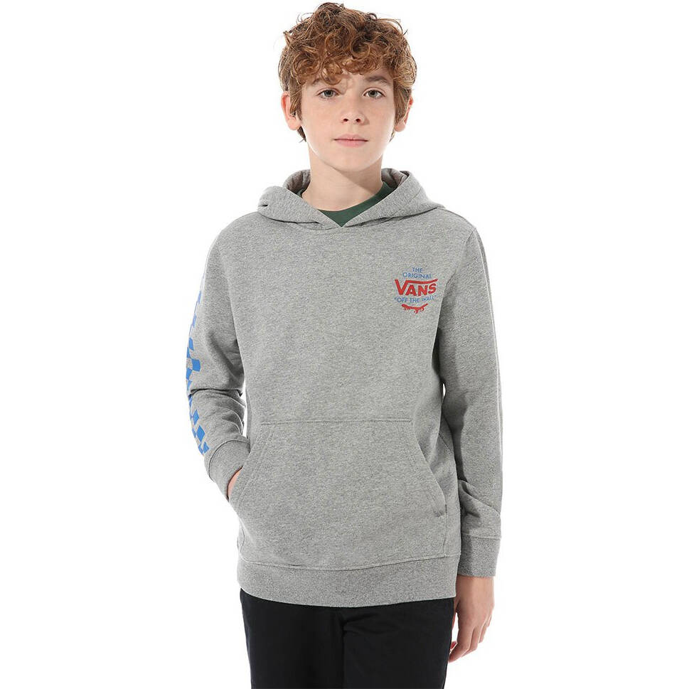 Vans Skate Disjunction Boys Hoodie - Cement Heather Yth SML