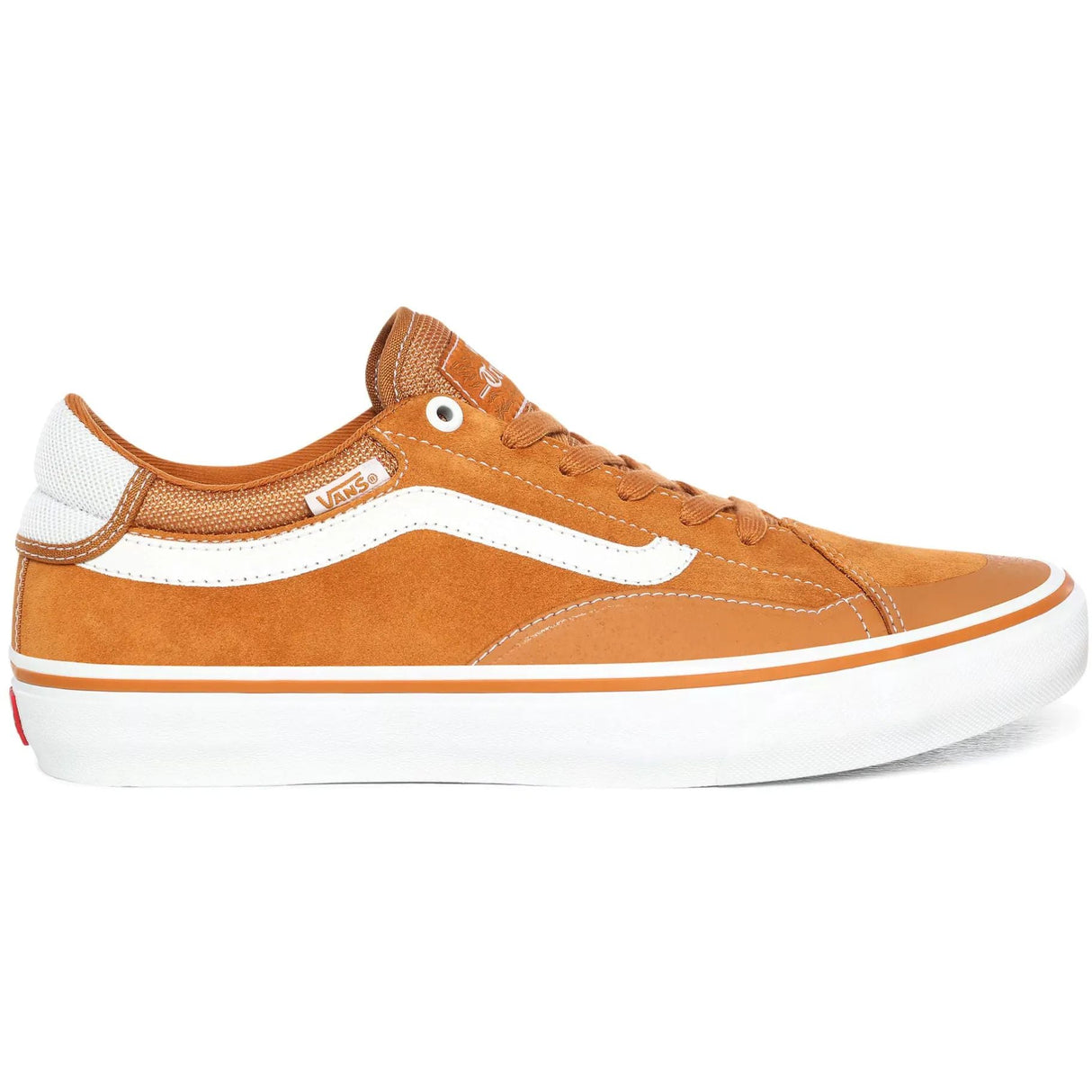 Vans TNT Advanced Prototype Skate Shoes - Pumpkin/White