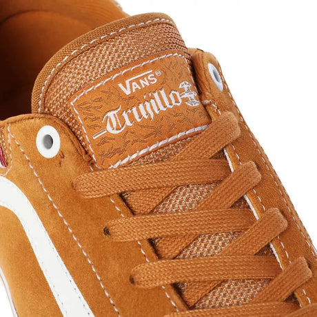 Vans TNT Advanced Prototype Skate Shoes - Pumpkin/White