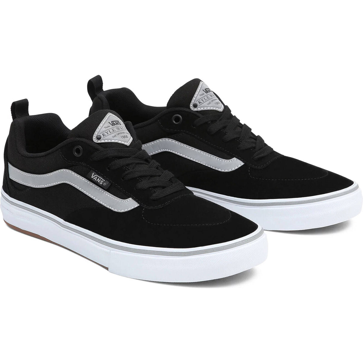 Vans Kyle Walker Skate Shoes - Black/Reflective