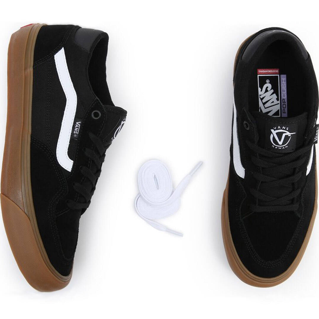 Vans Rowan Skate Shoes - Black/Gum