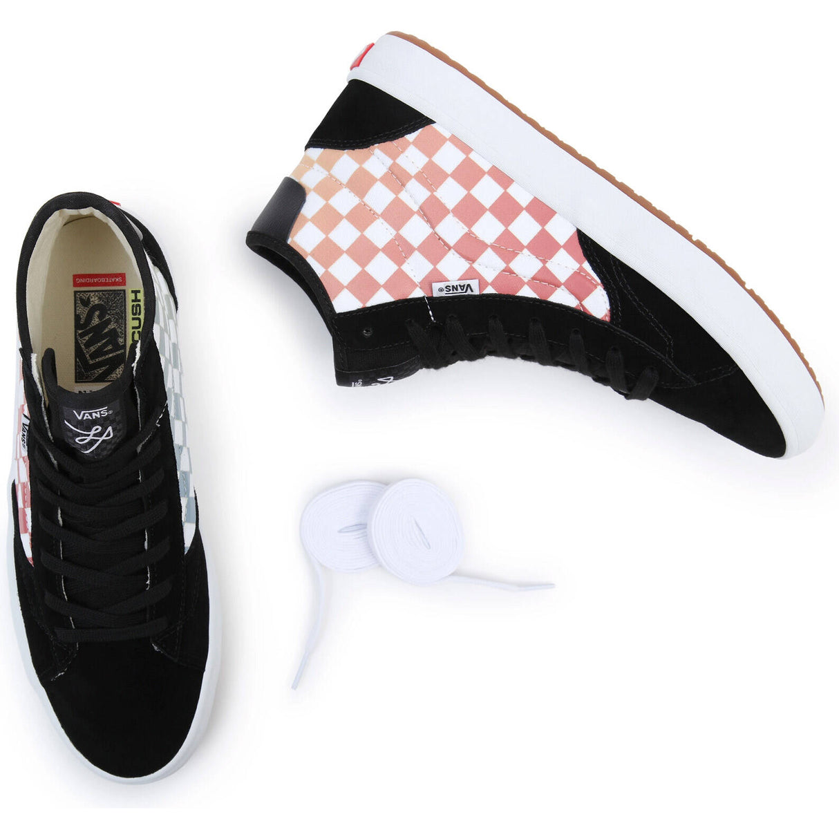 Vans The Lizzie Skate Shoes - Checkerboard Black/Multi