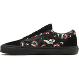 Vans Old Skool Skate Shoes - Black/Glow Frights