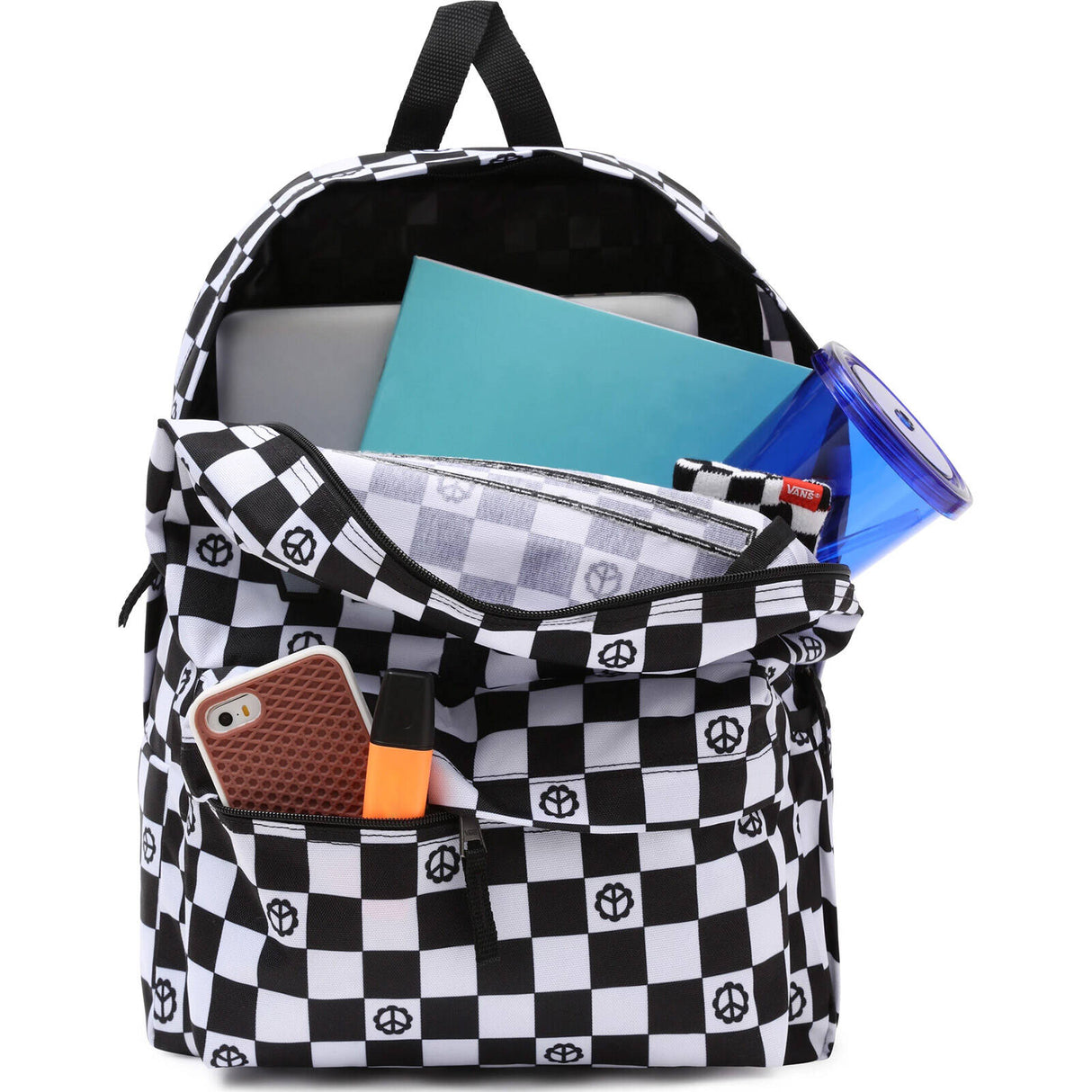 Vans Flying V Realm 22L Backpack - Peace Check