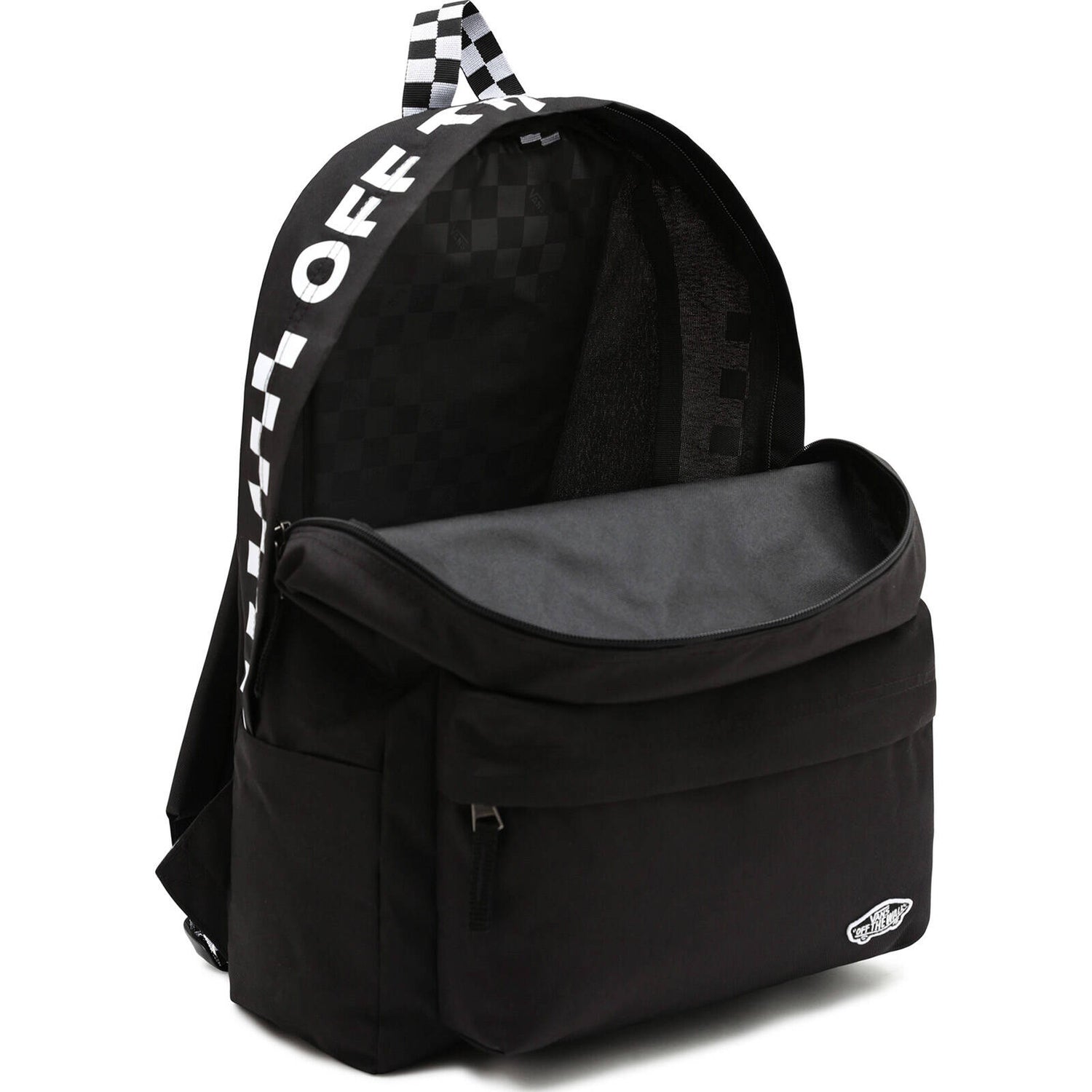 Vans Street Sport Realm 22L Backpack - Black-White Checkerboard