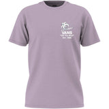 Vans Checkerboard Blooming T Shirt - Lavender