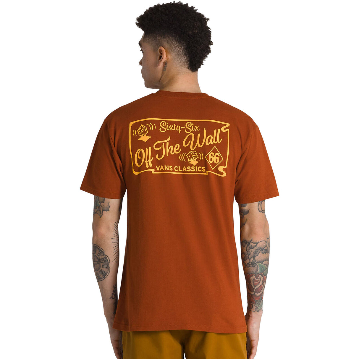 Vans Sixty Sixers Club T Shirt - Burnt Henna