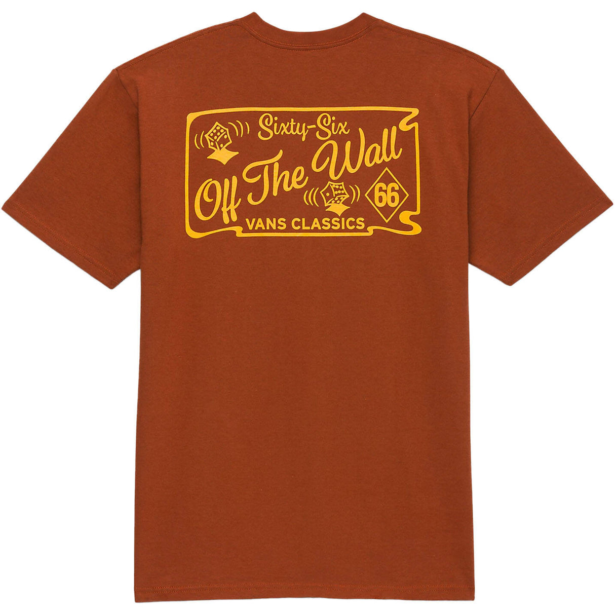 Vans Sixty Sixers Club T Shirt - Burnt Henna