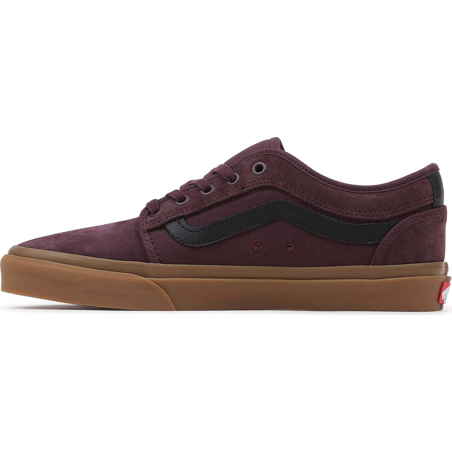Vans Chukka Low Sidestripe Skate Shoes - Port/Gum