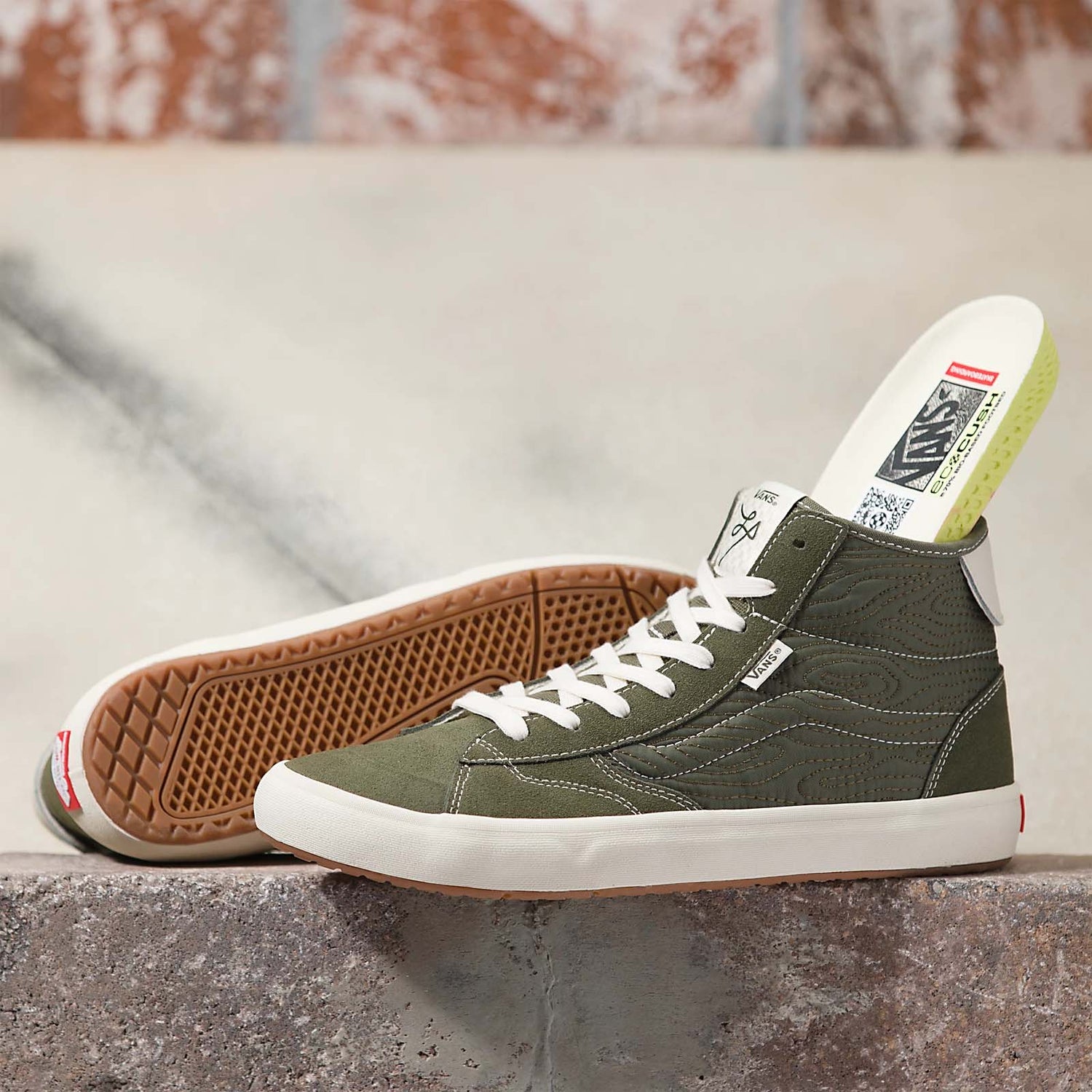 Vans The Lizzie Skate Shoes - Quilted Grape Leaf