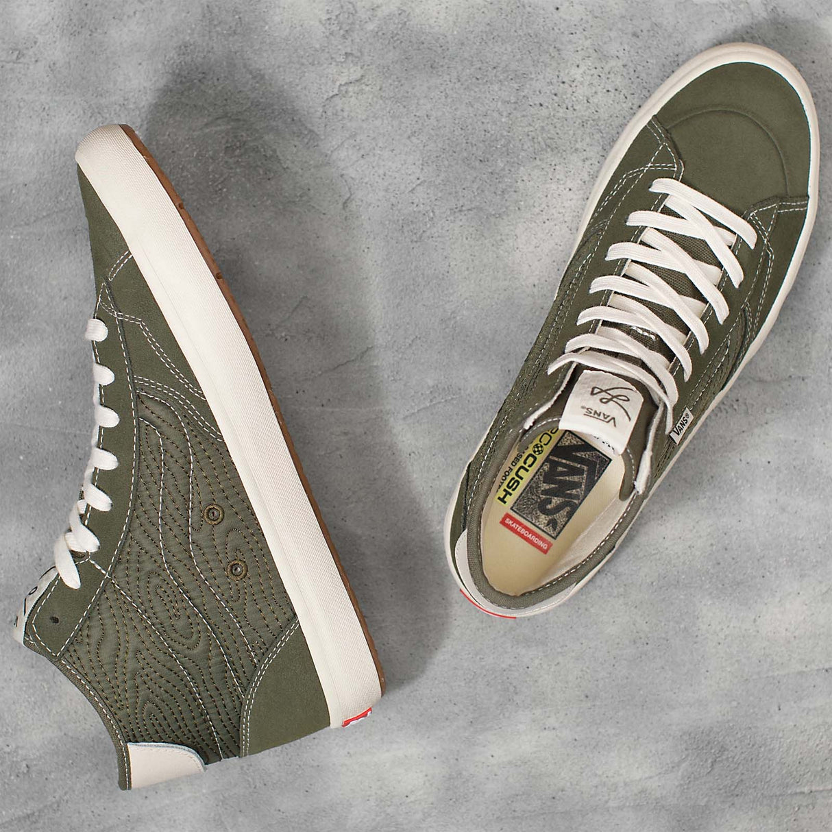 Vans The Lizzie Skate Shoes - Quilted Grape Leaf