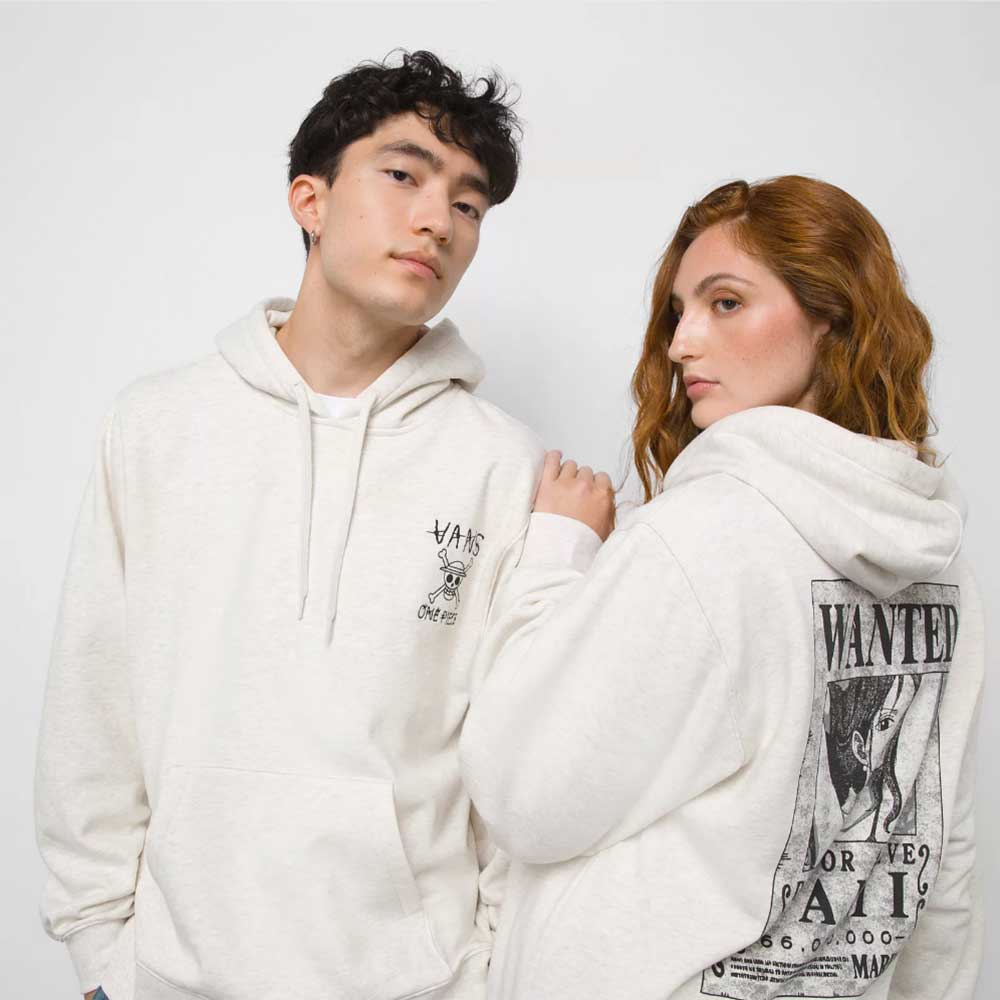 Vans X One Piece Fleece Hoodie - Oatmeal Heather