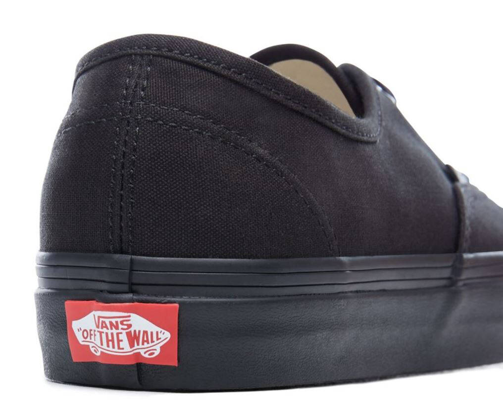 Vans Authentic Skate Shoes - Black/Black