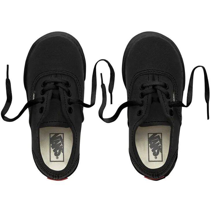 Vans Authentic Toddler Skate Shoes - Black/Black