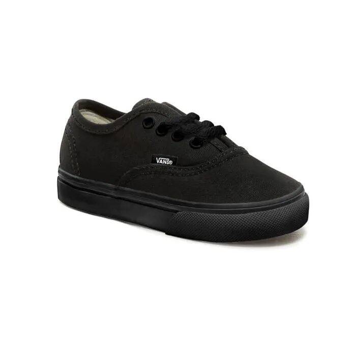Vans Authentic Toddler Skate Shoes - Black/Black