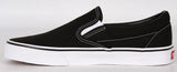 Vans Classic Slip-On Skate Shoes - Black/White