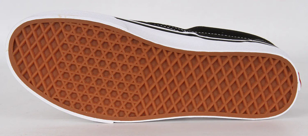 Vans Classic Slip-On Skate Shoes - Black/White