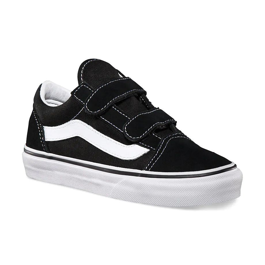 Vans Old Skool V Kids Shoes - Black/White