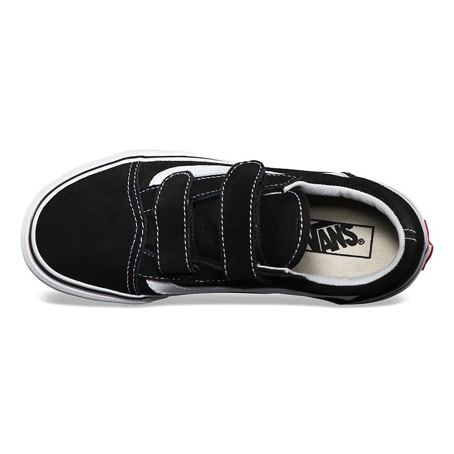 Vans Old Skool V Kids Shoes - Black/White
