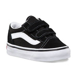 Vans Old Skool V Toddler Skate Shoes - Black