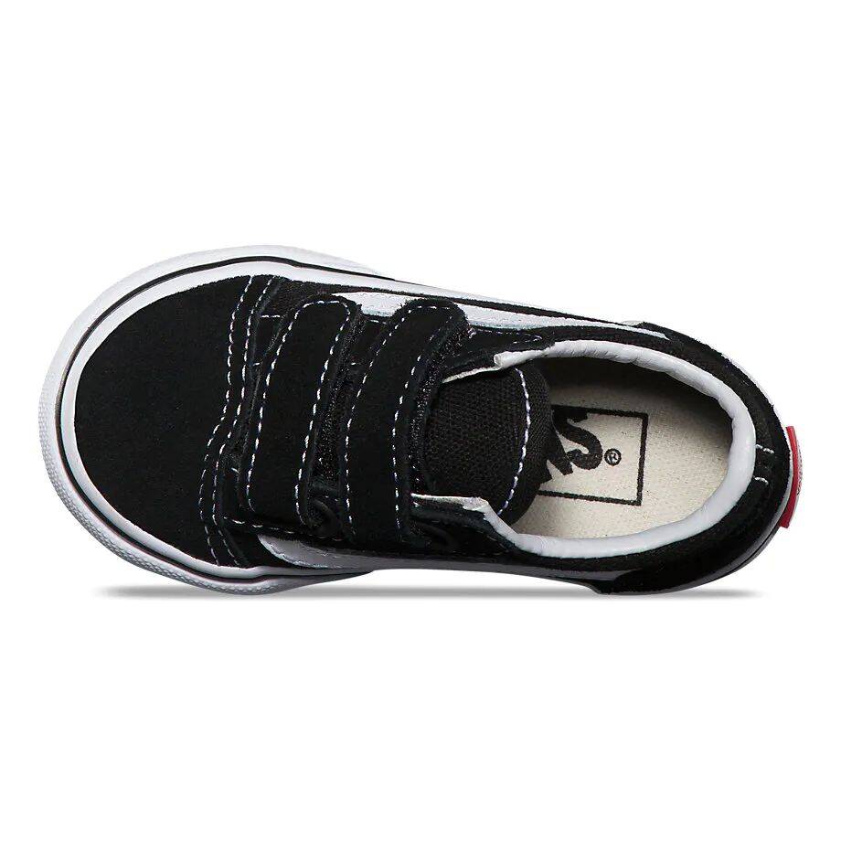 Vans Old Skool V Toddler Skate Shoes - Black