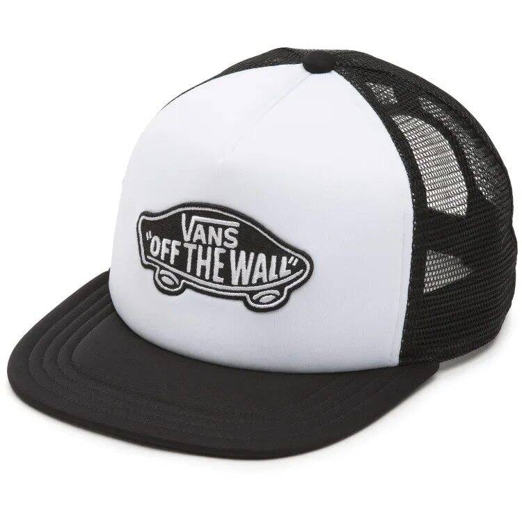 Vans Classic Patch Trucker Cap - Black/White