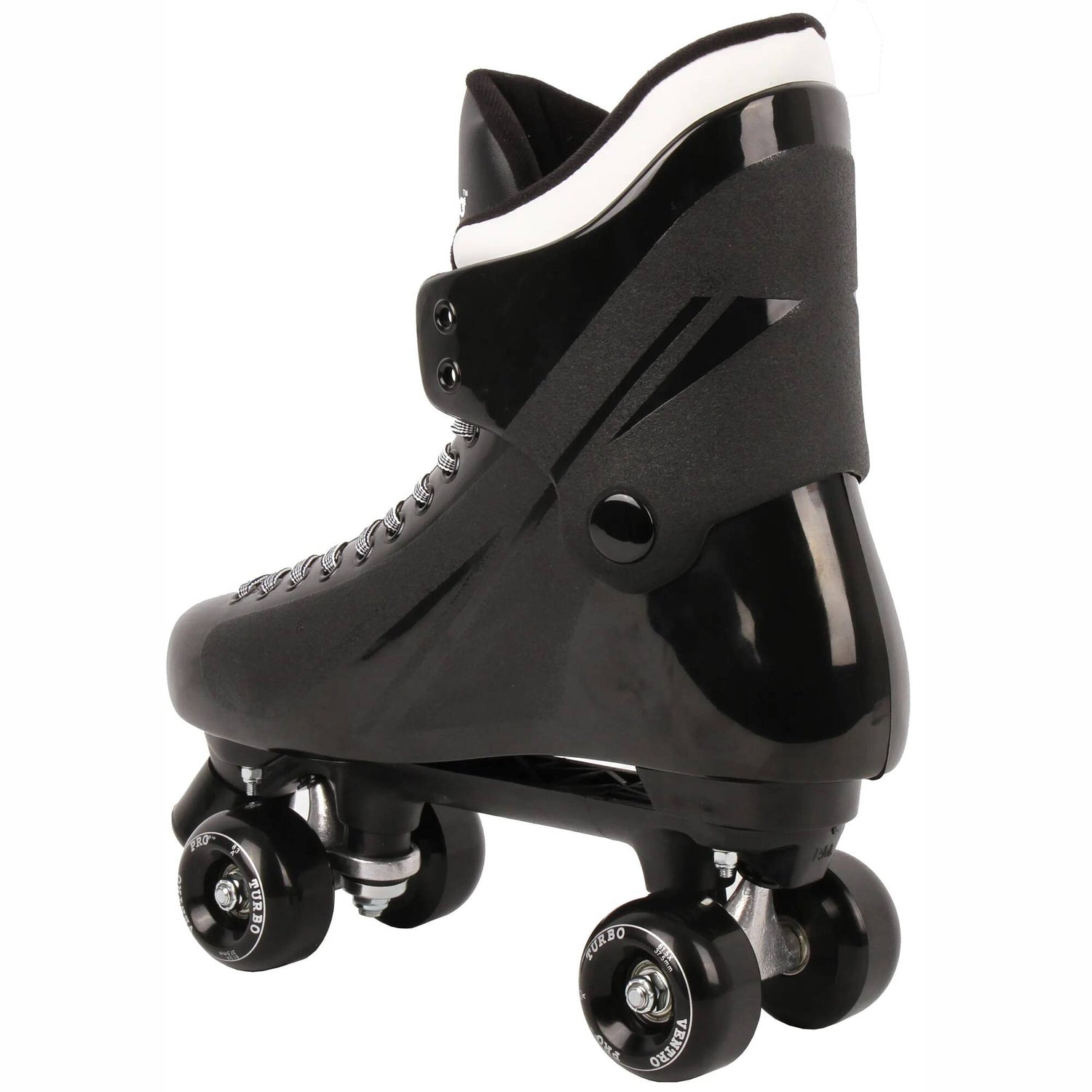 Ventro Pro Turbo Quad Roller Skates - Black/Black UK 5