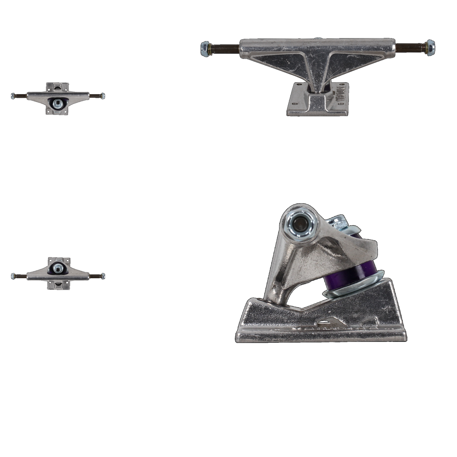 Venture High Skateboard Trucks - Polished 5.8''