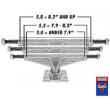 Venture V Light Low Skateboard Trucks - Polished 5.2''