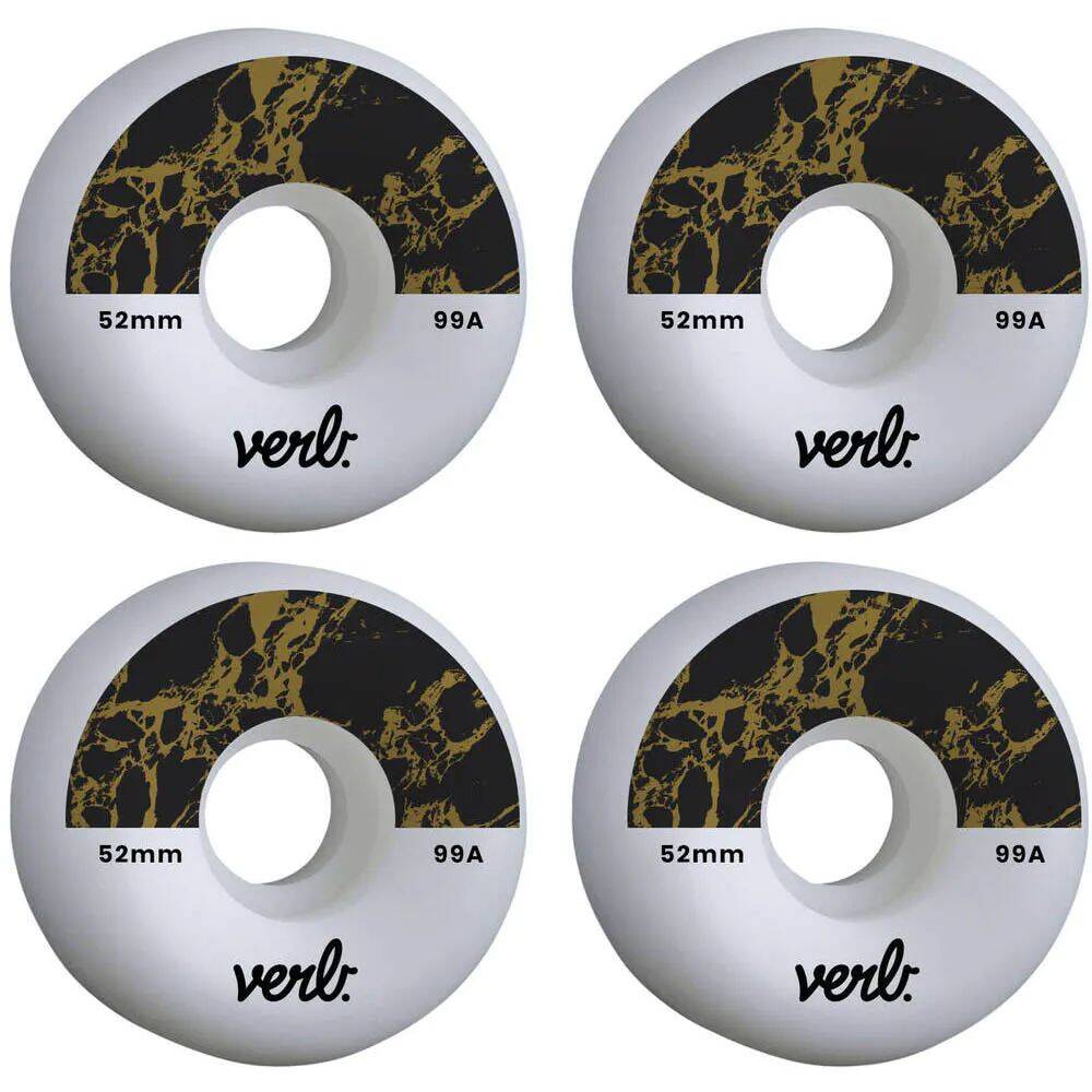 Verb Dip Skateboard Wheels 52mm - Marbel Black