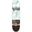 Verb Marble Dip Complete Skateboard - White 8''