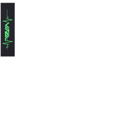 Vital Heartbeat Scooter Grip Tape - Green 23" x 6"