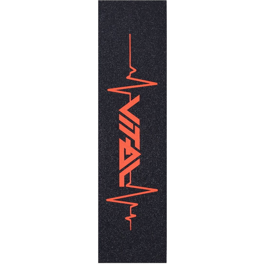Vital Heartbeat Scooter Grip Tape - Red 23" x 6"