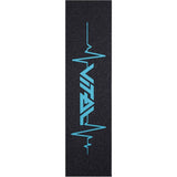 Vital Heartbeat Scooter Grip Tape - Teal 23" x 6"