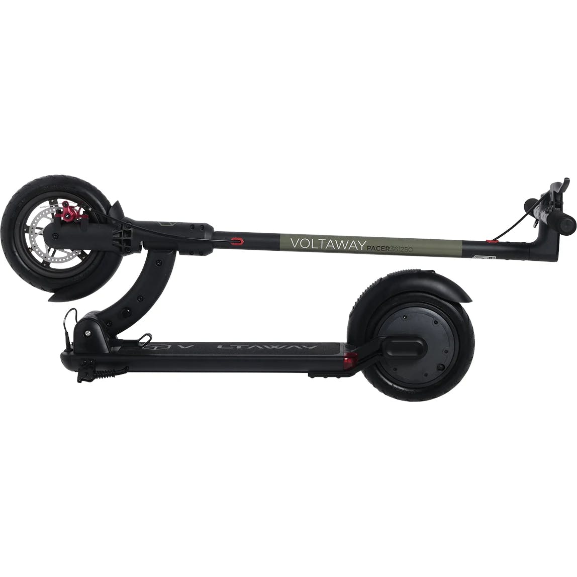 Voltaway Pacer 36/250 Electric Scooter - Black/Green