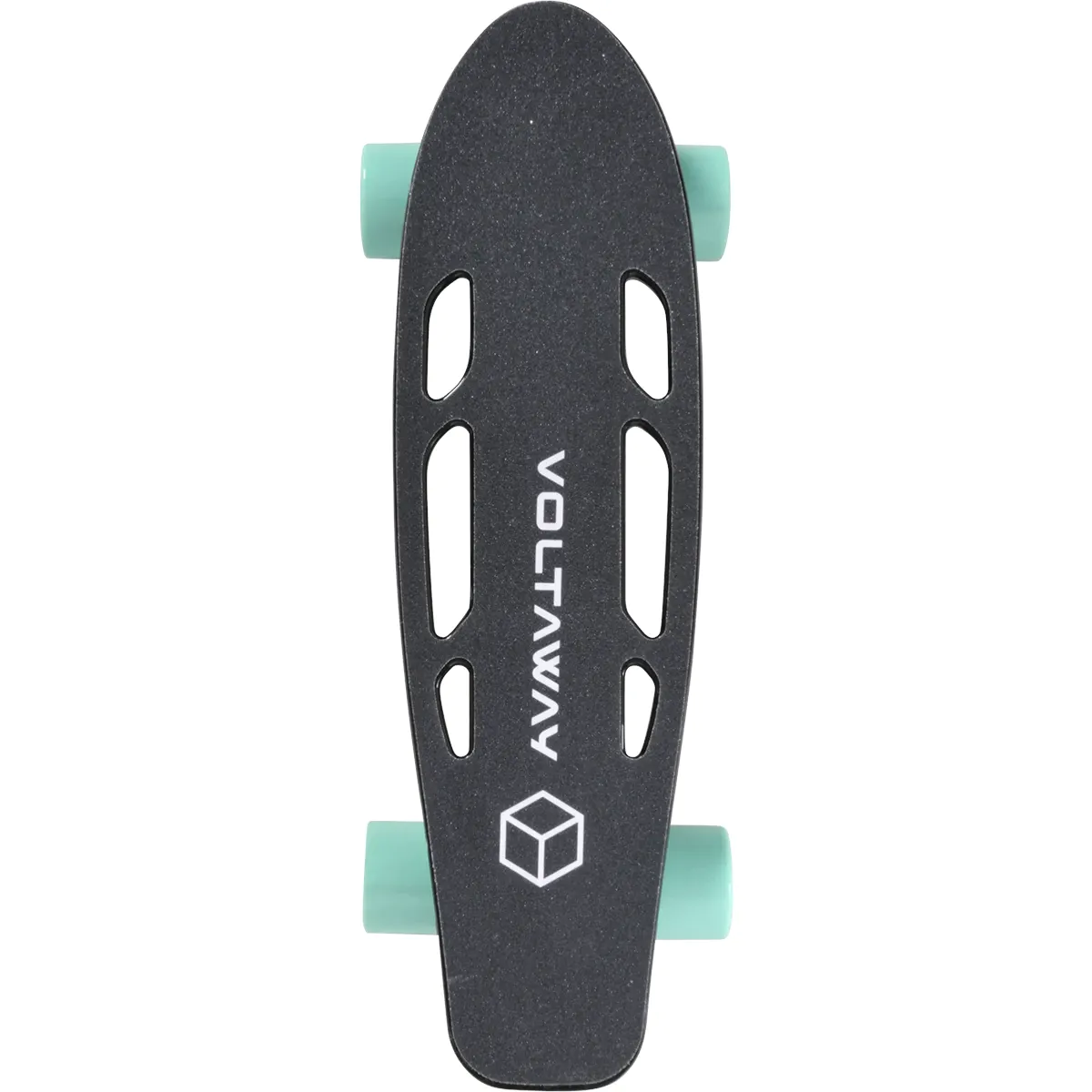 Voltaway Pocket Rocket Electric Skateboard - Aqua 26''