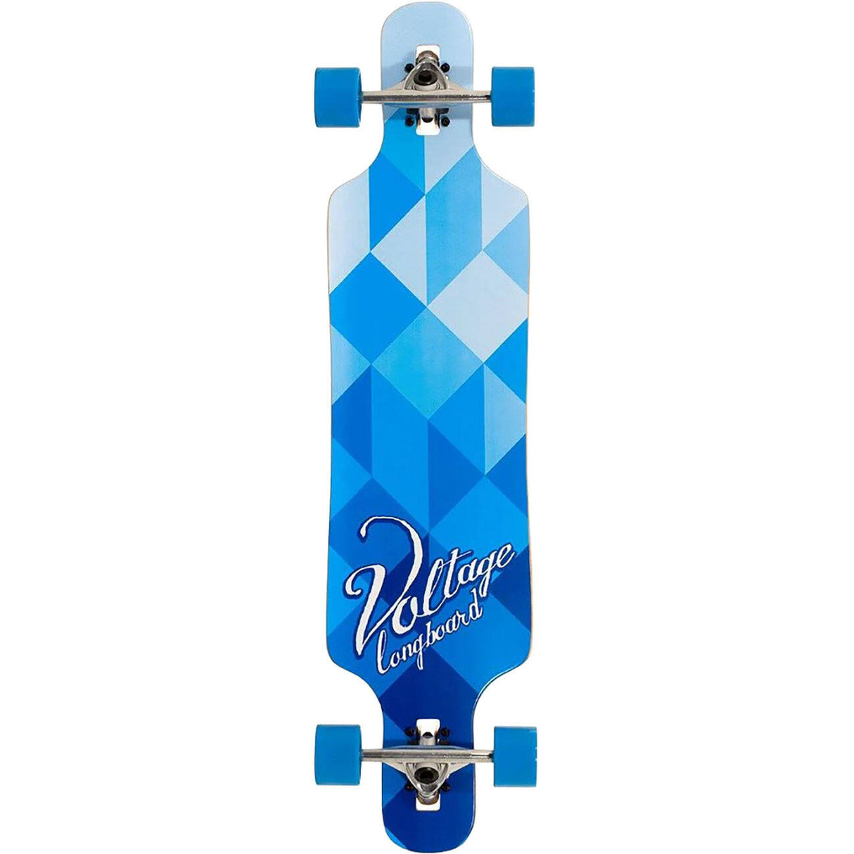 Voltage Drop Through Complete Longboard - Blue 39''