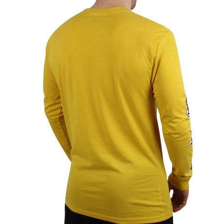 Volcom Family Stone Basic Long Sleeve T Shirt - Sulphur