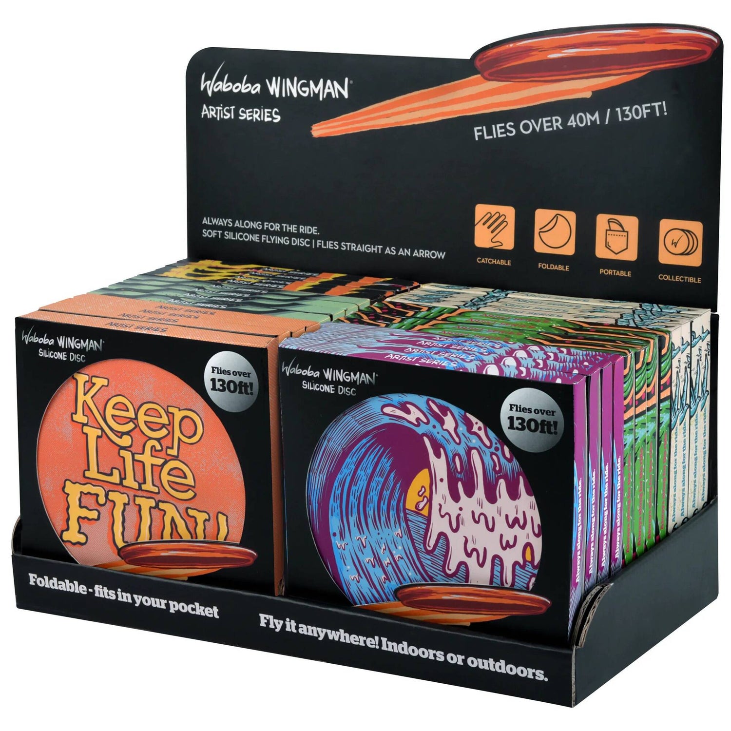 Waboba Wingman Artist Series Flying Disc - KLF