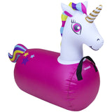Waddle Hip Unicorn Space Hopper - White/Pink