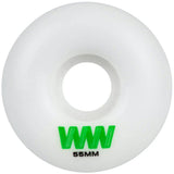 Wayward Waypoint Funnel Skateboard Wheels - Green 55mm