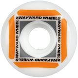 Wayward Waypoint Funnel Skateboard Wheels - Orange 54mm