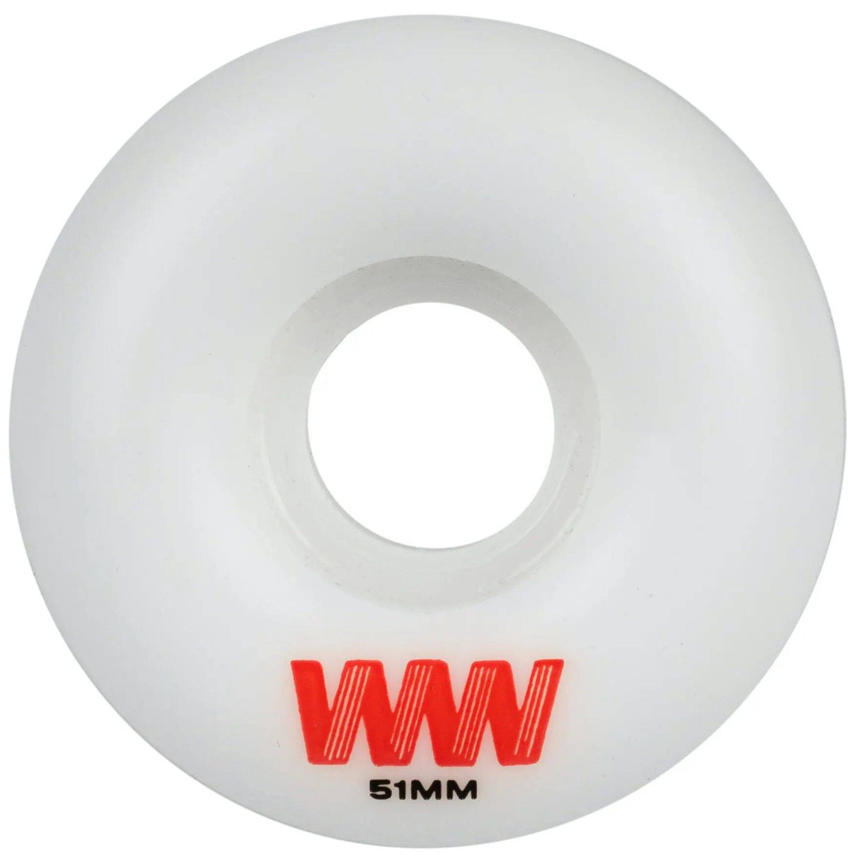 Wayward Waypoint Funnel Skateboard Wheels - Red 51mm