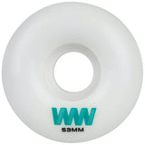 Wayward Waypoint Funnel Skateboard Wheels - Teal 53mm